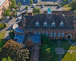 Aerial view of Reading campus
