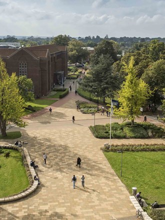 Aerial view of the Southampton campus