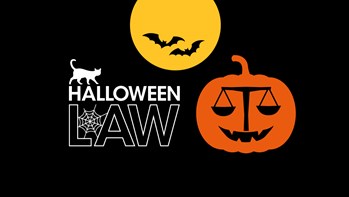 Pumpkin with law scales cutout