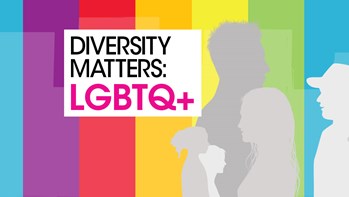 Diversity Matters: LGBTQ+ logo