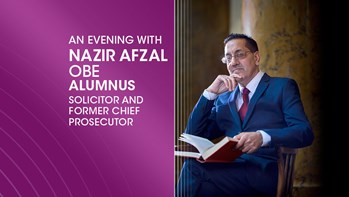 An evening with Nazir Afzal OBE